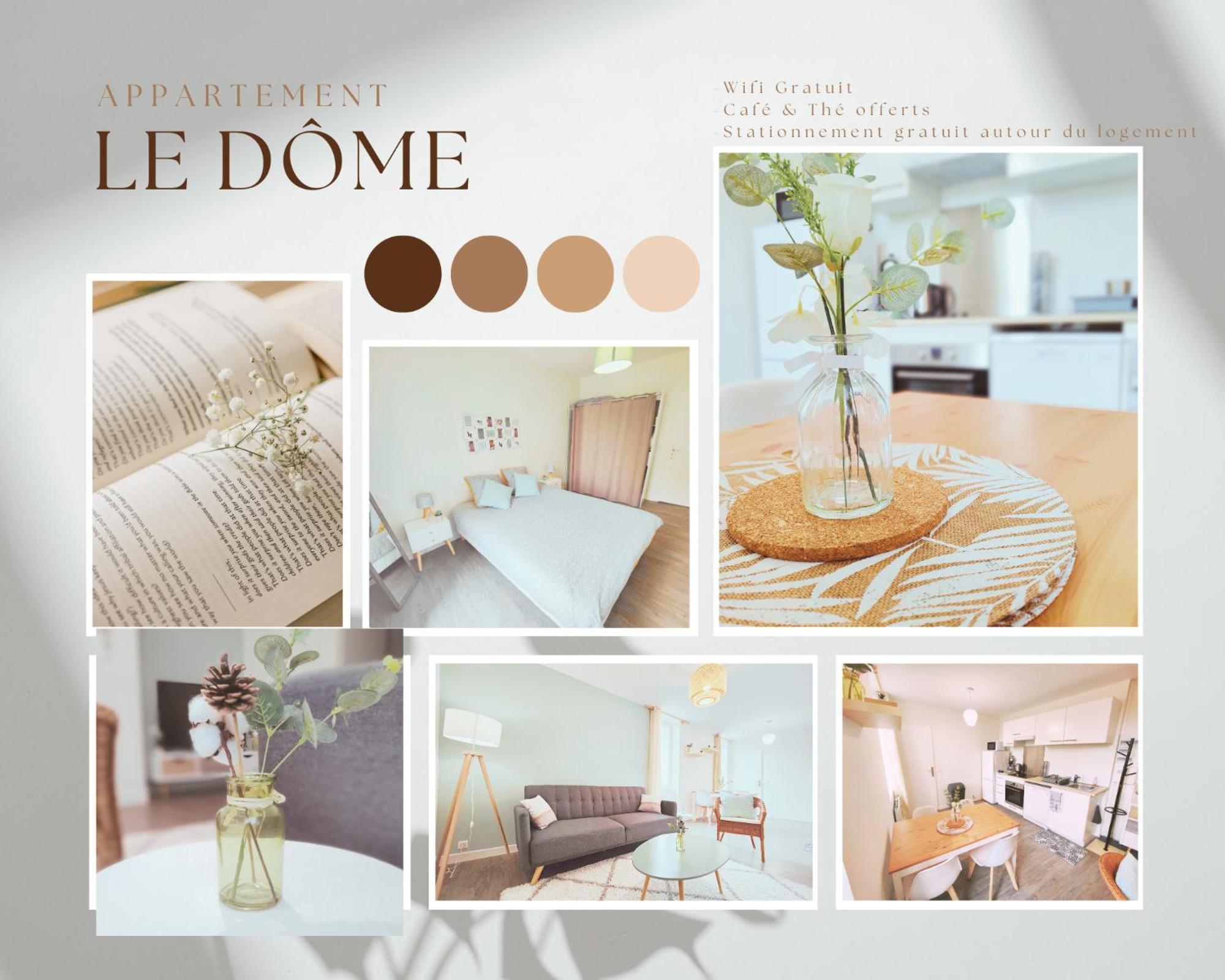Agreable T2 Neuf -Le Dome- Apartman Riom Kültér fotó